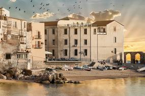 ancient architecture in Cefalu