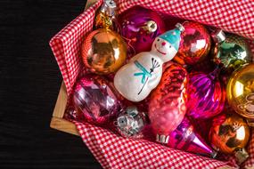 glass Christmas Decorations