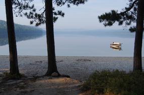 Lake Beach Water boat