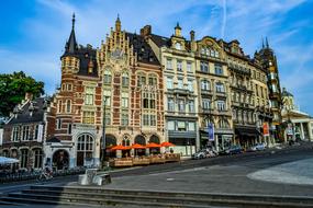 historic Architecture in Belgium Brussels