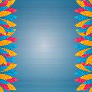 festival rio brazil background blue