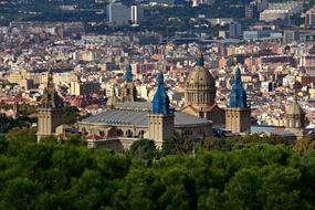 Barcelona City in Spain