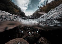 Nature Landscape Sky underwater