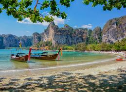 ThaÃ¯land Beach boat