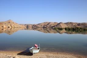 lake Boat Landscape