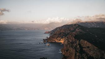 Corsica mountain Landscape