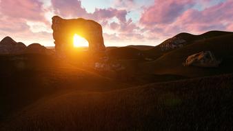 incredible Sunset Dawn Panoramic