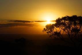 magnificent Australia sunset