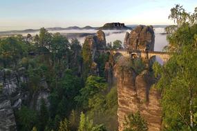 incredible Bastei Saxon Switzerland Natural