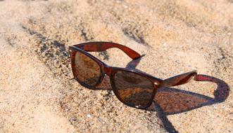 sunGlasses on Oostende Beach