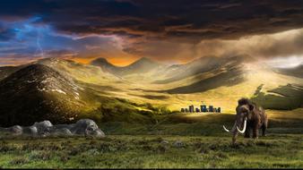 Nature Panoramic mammoth