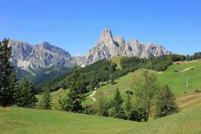 Landscape of Nature Mountains