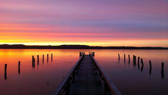 magnificent Waters Sunset