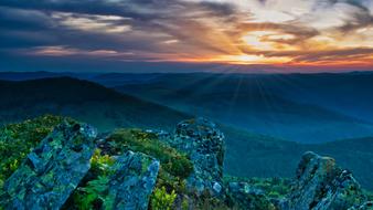 Mountains Afterglow