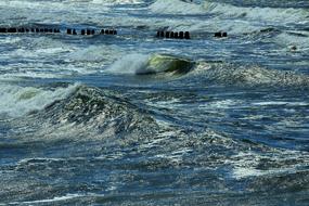 The Waves of Sea Landscape