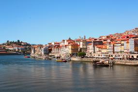 Porto city and water