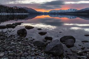 Landscape Sunset Apgar