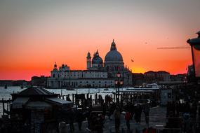 Venice Sunset red