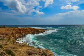 Landscape Nature stone sea