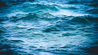 Sea Wave Water blue