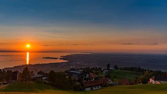 Nature Landscape of Lake Constance