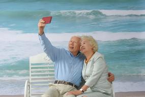 Self old people sea