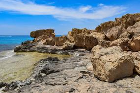 landscape of Rocky Coast Cliff Formation