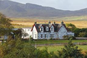 house in the countryside in scotland