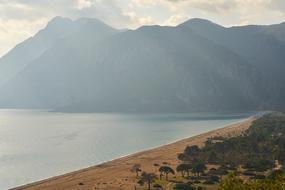 city beach in Antalya, Turkey