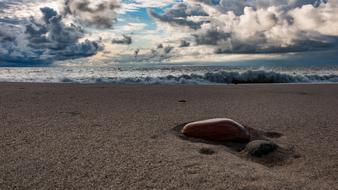 sand Beach of North Sea