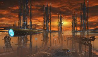 city architecture artwork
