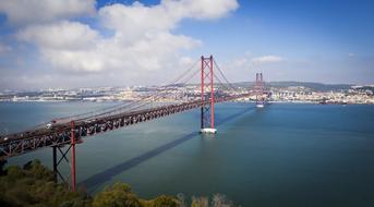 Lisbon Ponte 25 De Abril bridge