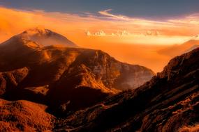 Landscape of Italy Mountains