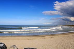 Oostende Belgium shore