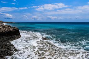 Rocky Coast of Sea