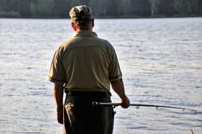 One Fishing near Lake