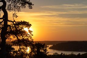 West Stockholm Sunset