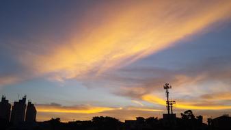 Sunset Clouds Sky