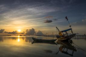 Ham Ninh Phu Quoc at Sunrise