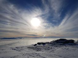 clouds as a fog