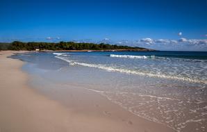 landscape of Sea Sand Beach nature