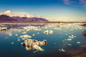 Iceland Glacier landscape