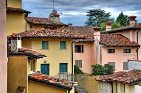 rooftops in italy