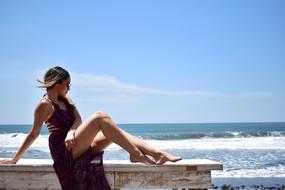 Body Of Water at Summer Sea