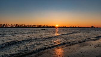 Hamburg Elbe Maritime at dawn