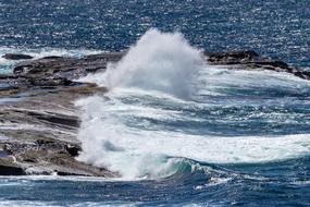 Ocean Waves rocks