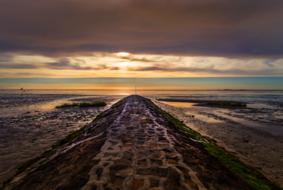 landscape of Nature North Sea Sky