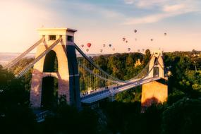 bridge in Bristol England Great Britain