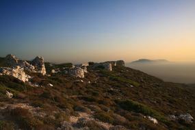 Kefalonia Greece at sunset