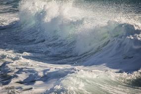 spraying Water Sea Wave